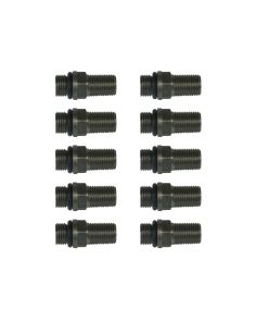 AFCO RACING PRODUCTS 550000050-10 Schrader Valve 5-16-32 Stainless Steel 10 Pack