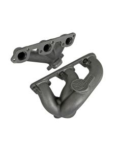 AFE POWER 46-40114 BladeRunner Ported Ducti le Iron Exhaust Manifold