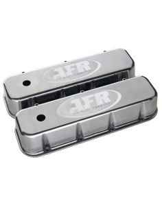 BBC Alum Valve Cover Polished w/AFR Logo AIR FLOW RESEARCH 6722
