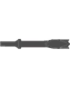 CHISEL AIR PANEL CUTTER DOUBLE BLADE Ajax Tool Works A909