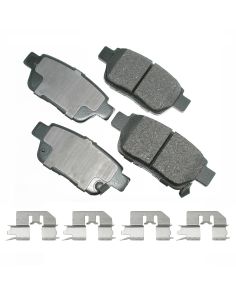 AKEBONO BRAKE CORPORATION ACT1103 Brake Pads Rear Acura TL 09-14 Honda Ridgeline 06