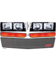 M/C SS Nose Decal Kit Mesh Grille 1983-88 ALLSTAR PERFORMANCE ALL23038