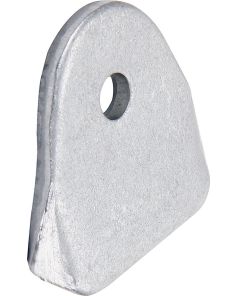 1/8in Body Brace Tabs 1/4in Hole 4pk ALLSTAR PERFORMANCE ALL60087