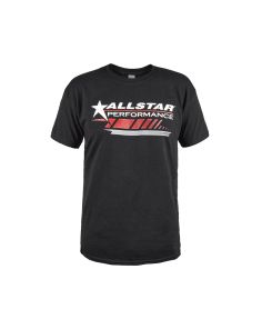 ALLSTAR PERFORMANCE ALL99903XL Allstar T-Shirt Black w/ Red Graphic X-Large