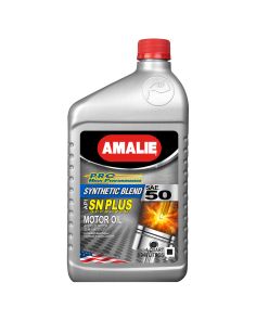 PRO High Perf Syn Blend Oil 50W Case 1Qt AMALIE AMA65656-56