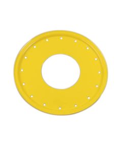 Mud Buster 1pc Ring and Cover Yellow AERO RACE WHEELS 54-500001