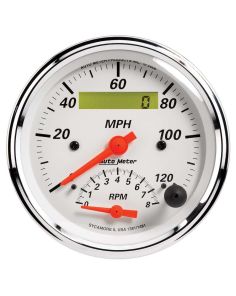 3-3/8in A/W Tach/Speedo Combo AUTOMETER 1381