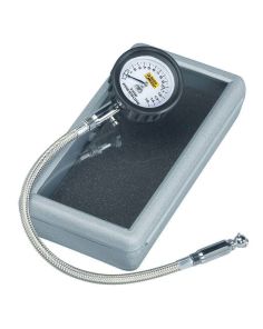 Tire Pressure Gauge 0-15 PSI Analog w/Bleed Valve AUTOMETER 2159