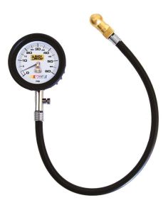 Tire Pressure Gauge 0-60 PSI Analog w/Bleed Valve AUTOMETER 2160