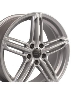 18" Replica Wheel AU12 Fits Audi RS6 Rim 18x8 Silver Wheel