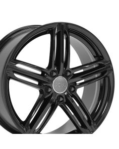 18" Replica Wheel AU12 Fits Audi RS6 Rim 18x8 Black Wheel ET45