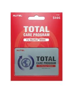 MS906 ONE YEAR TOTAL CARE PROGRAM CARD Autel MS9061YRUPDATE