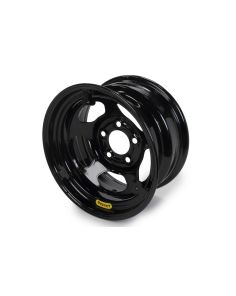Wheel 15x8 Black Inerita 5x5 w/ Mudcover Tabs BASSETT 58R53EBTAB