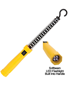 Dual-FunctionRechargeableFloodlight/Flaslite-34LED
