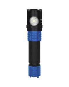 Blue Tactical Flashlight Bayco USB-578XL-BL