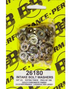 H/T Special Washers - 1/4in .540in OD (100) B and B PERFORMANCE PRODUCTS 26180