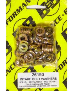 H/T Special Washers - 5/16in .590in OD (100) B and B PERFORMANCE PRODUCTS 26190