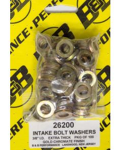 H/T Special Washers - 3/8in .625in OD (100) B and B PERFORMANCE PRODUCTS 26200