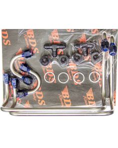 Dual Carb Fuel Line Kit Double Pump - Side Mnt. BLOWER DRIVE SERVICE PL-9712
