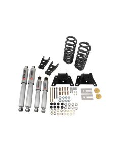 Lowering Kit 87-96 Ford F150 Std Cab 2in F/4in R BELL TECH 924SP