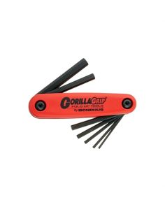 HEX GORILLAGRIP FOLD UP SET-7 SIZES 1.5 THRU 6MM Bondhus Corp. 12592