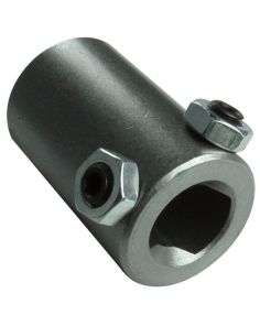 Steering Coupler Steel 3 /4DD X 3/4 Smooth Bore BORGESON 314900