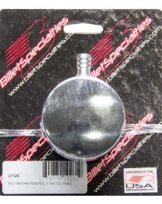 Polished PCV Breather Plain BILLET SPECIALTIES 21120