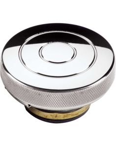 Polished Radiator Cap Circle Style 16lb. BILLET SPECIALTIES 75220