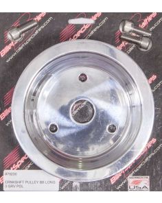 BBC 3 GRV Crank Pulley LWP Polished BILLET SPECIALTIES 79230