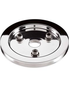 Polished SBC 1 Groove Lower Pulley BILLET SPECIALTIES 81120
