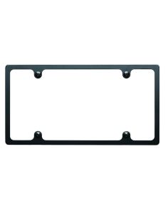 License Plate Frame Slim Line Black BILLET SPECIALTIES BLK55020