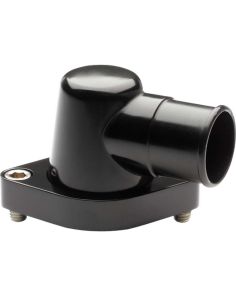 Black Chevy 0 Degree Water Neck BILLET SPECIALTIES BLK90220