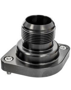 LS Thermostat Housing w/ 20AN Male Nipple Black BILLET SPECIALTIES BLK90920