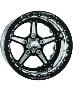 Street Lite Black Wheel 15X10 4.5in BS BILLET SPECIALTIES BRDB35106145N