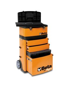 Two-Module Tool Trolley, Orange Beta Tools USA 41000002