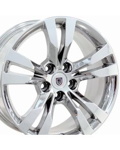 18" Replica Wheel CA15B Fits Cadillac CTS Rim 18x8.5 Chrome Wheel