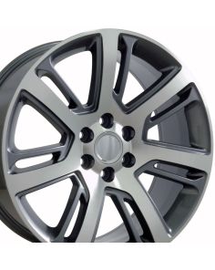 22" Replica Wheel CA88 Fits Cadillac Escalade Rim 22x9 Machined Wheel