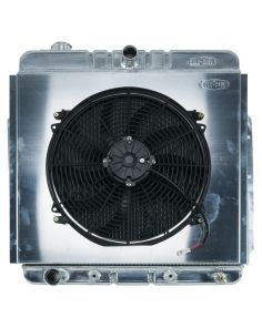COLD CASE RADIATORS CCRFOT576AK 53-56 Ford F100 Radiator & 16in Fan Kit