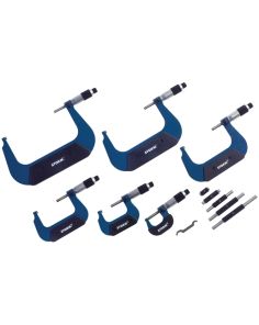 IMPORT OUTSIDE MICROMETER 6PC SET Central Tools 3M116