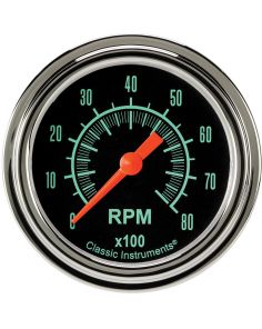 CLASSIC INSTRUMENTS GS383SLF G/Stock Tachometer 2-5/8 Full Sweep