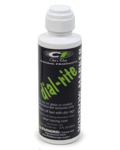 Dial-in Window Marker White 3oz Dial-Rite CLEAR ONE DRM1