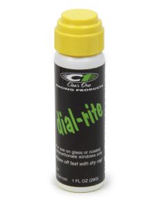 Dial-In Window Marker Yellow 1oz Dial-Rite CLEAR ONE DRP2