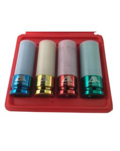 CTA Manufacturing Corp 1014 4 Pc. Thin Wall Metric Socket Set