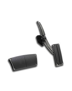Throttle Pedal Kit Black 70-81 Camaro Auto Trans CLAYTON MACHINE WORKS TA-206-BKA2