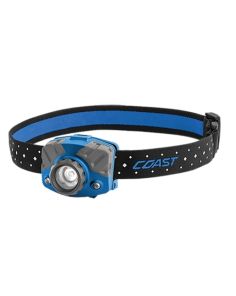 FL75R Rechargeable Headlamp blue body in gift box COAST Products 20617