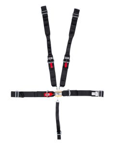 5-Pt Harness Small Latch Blk Hans Wrap Around Pul CROW ENTERPRIZES 11014DB