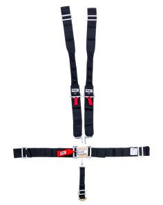 5-Pt Harness Big Latch Blk Hans Wrap Around Pul CROW ENTERPRIZES 11074DB