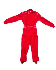 Driving Suit Junior Red Proban Small 1-Piece CROW ENTERPRIZES 24062