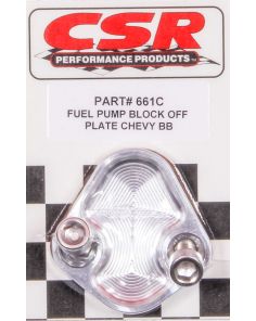 BBC F/P Block-Off Plate - Clear CSR PERFORMANCE 661C