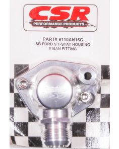 SBF Swivel Thermostat Housing - Clear CSR PERFORMANCE 9110AN16C
